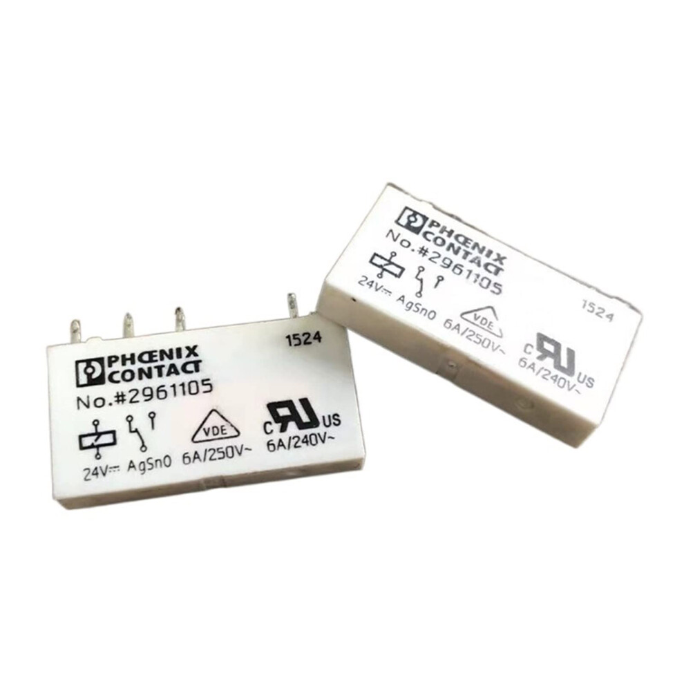 Power Relay Model No.2961105, 6A 250Vac / 24Vdc, 5Pin 9199774569576