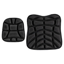 Motorcycle Seat Cushion - PU Leather Breathable Anti-Slip Saddle for Long Distance Touring and Adventure Riding