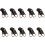 10 Pcs 3# 5# Zip Slider Double Head Zippers Puller Zippers-5TS 1