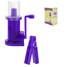 Hand Operated Knitting Machine Hand Coil Knitting-Purple