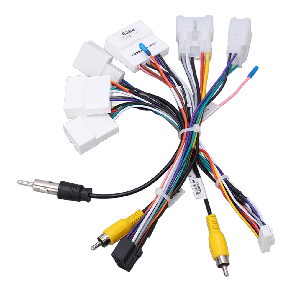16-Pin Gps Power Harness For Rav4, Highlander, Corolla, Camry & Reiz 9361375625016