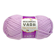 Baby Crochet Yarn 3mm Knitting Yarn Cotton Threads-Taro purple