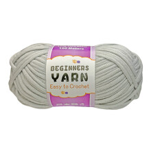 3mm Crochet Yarn Knitting Yarn Cotton Yarn Soft Yarn-Light gray