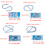 Bendable Drawing Ruler Double Side Scale Ruler Professional-C 2