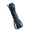 10.93Yards 3mm Flat Leather Cord Leather String Leather-Black 1