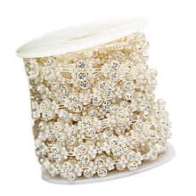 Imitation Pearls Bead Chain Artificial Pearls String Bead-AA094