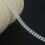 Pearls Beads String Beads Chain for Art-Water drop type Beig 5
