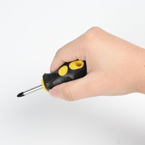 Mini Stubby Screwdriver Phillips Screwdriver Small Compact Hand Tools for  Work 2