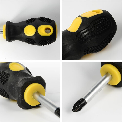 Mini Stubby Screwdriver Phillips Screwdriver Small Compact Hand Tools for  Work 1