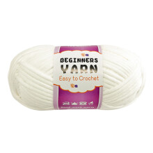 Cotton Yarn Knitting Yarn Multicolor Soft Yarn Crochet-White