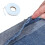 Iron-On Hem Tape Double Sided Hemming Tape Width-White 1.0CM 2