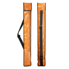 1x1 Soft Cue Case for Billiard Carom Pool Cue - Yellow Leather Case with 1 Butt & 1 Shaft Billiards Accessories