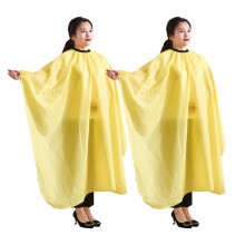 Cape de coiffure réutilisable pour coloration, cape de barbier professionnelle confortable à porter, cape de coiffure imperméable et facile à