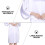 Γυναικεία ρόμπα με V-Neck, μανίκια μήκους 3/4, τσέπες με πλαϊνές ραφές, μπουρνούζι 4