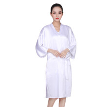 Accappatoio con cintura regolabile per donna, camicia da notte leggera, comoda e morbida, resistente all'acqua, setosa, con tessuto traspirante,