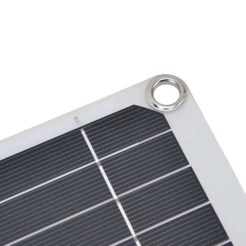 200W Waterproof Portable Solar Panel 28x28cm Lightweight USB Charger 2