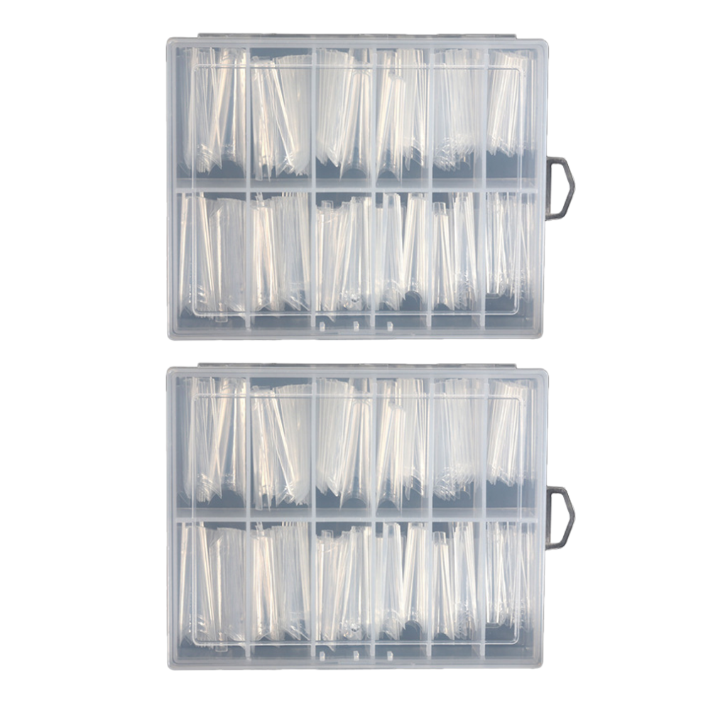 Durable ABS Material Nail Forms, Perfect for DIY Nail Design and Salon Use For Halloween Parties For Nightclubs For Daily Use