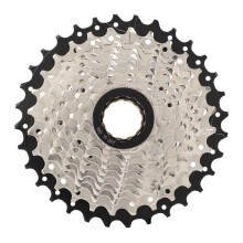 Speed Cassette High Compatibility Lightweight Cassette 10 Speed For MTB Road Bike Hollowing Technology Full Steel Design Sturdy Material Nickel Plated