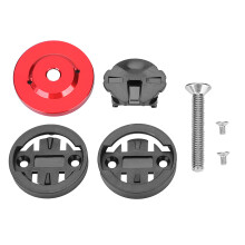 Suporte de tampa superior para ciclocomputador, compatível com Garmin Edge. Adaptador de montagem na mesa em liga de alumínio de alta resistência