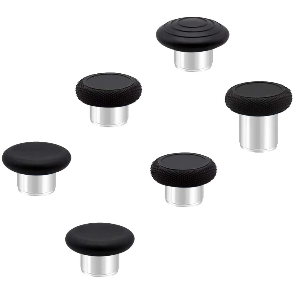 Magnetic Thumbsticks 6Pack Replacement For Xbox Elite Series 2 And Xbox One Controller 1797 Black 9187378421970