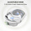 DEVASO Verstellbares Kopfband für VR-Headsets White 6