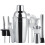 Cocktailset Edelstahl Silber 8-teilig 1