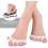 Zehenspreizer für Hallux valgus 1 Paar White 5