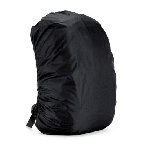 Funda protector de lluvia para mochila. Black