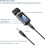 2-in-1 Bluetooth Audio Sender/Empfänger Bluetooth-Adapter 5.0 Black 3