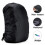 Funda protector de lluvia para mochila. Black 6
