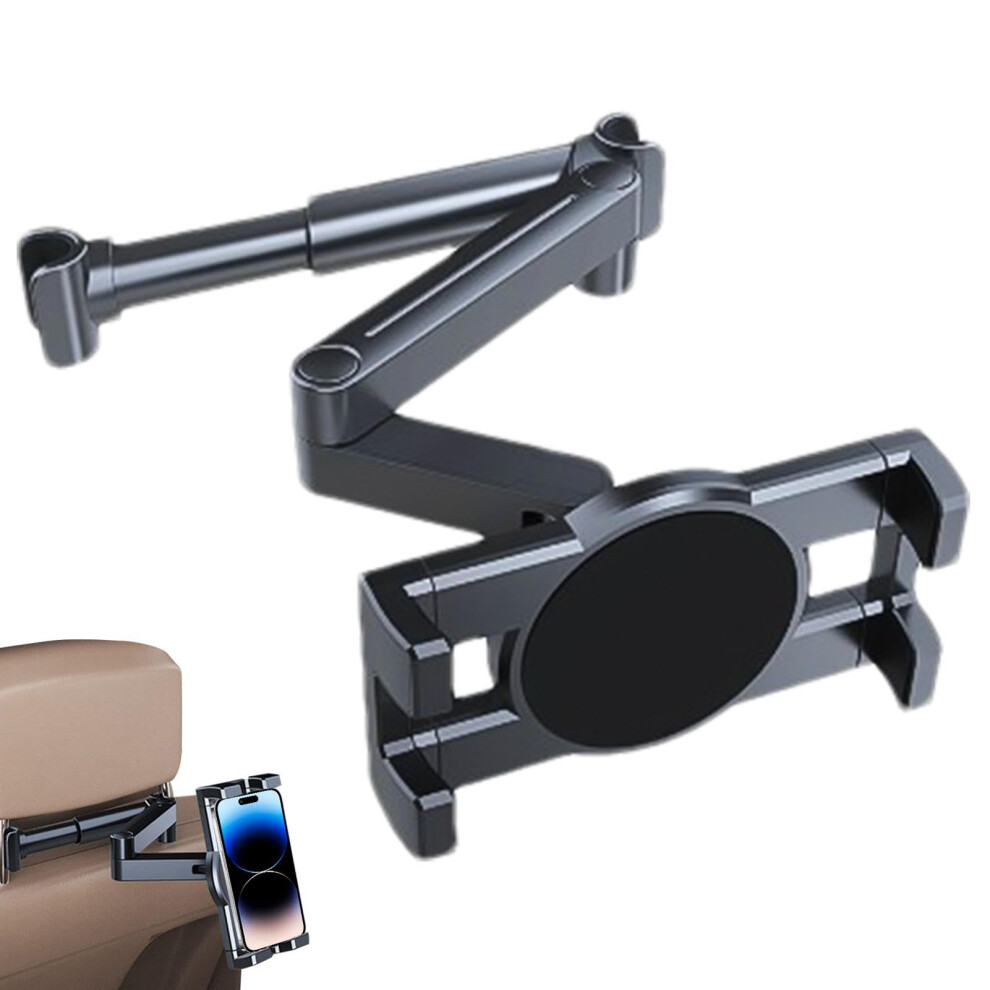 Car Headrest Tablet Holder With Adjustable Viewing Angle, Universal Backseat Mount For Kids Travel 9382693234124