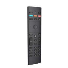 G40S 6-Axis Voice Air Mouse Remote for Smart TV & Android TV Box, Black