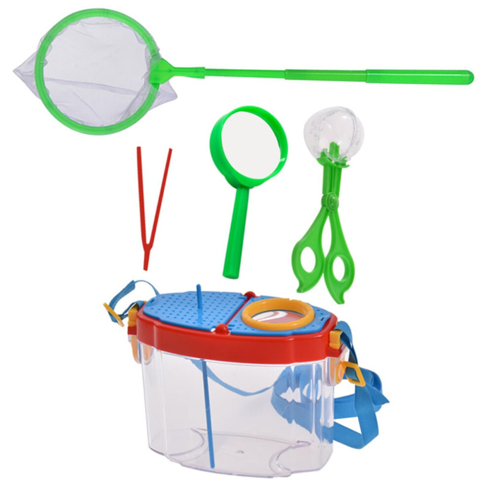 1x Magnifying Box for Outdoor Insect Observation Set with Viewing Lid, Magnification for Nature Exploration for Boys and Girls