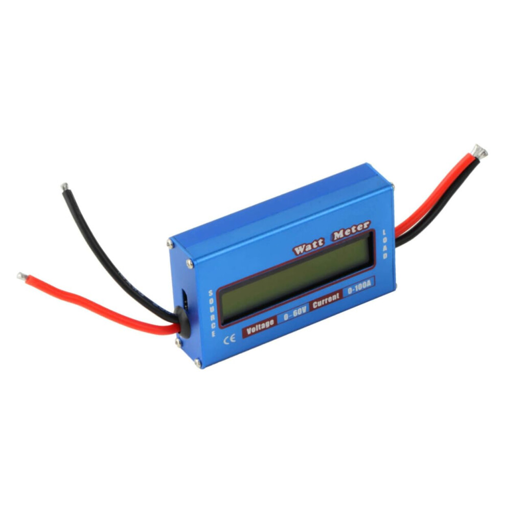 100A Rc Watt Meter Digital Power Analyzer With Realtime Voltage Display And Battery Monitoring 9199774078900