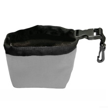 Portable Golf Cleaning Bag, Keeps Your Golf Balls in Condition While Playing (Grey)