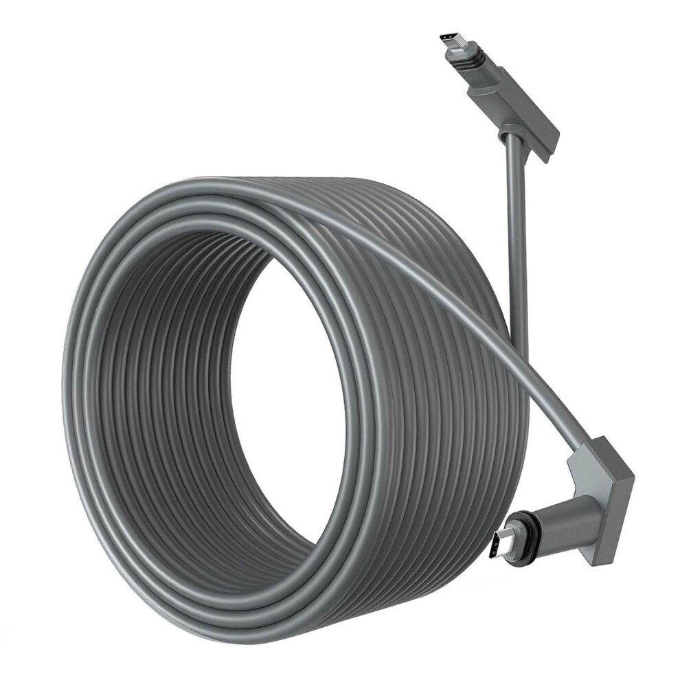 Rectangular Satellite Cable 49.2Foot Extension Cable, 1200 Mbps, Rubber Copper Extension Cord 9187378842522