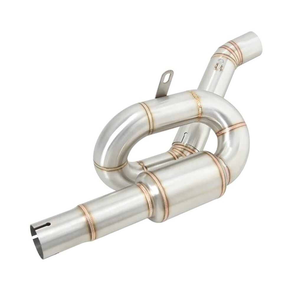 Exhaust Connecting Pipe Motorcycle Exhaust Escape For Moto Morini For Xcape 650 650 Middle Link Pipe With Catalyst Connection 51Mm Silencer 9187378842966