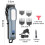 Επαγγελματικό τρίμερ μαλλιών, ασύρματο κουρευτικό μηχάνημα με λεπίδες από 2