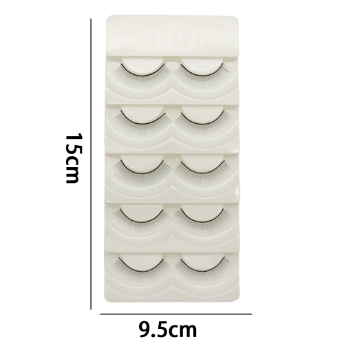 Βλεφαρίδες εξάσκησης για προμήθειες extensions βλεφαρίδων, αυτοκόλλητες βλεφαρίδες 2