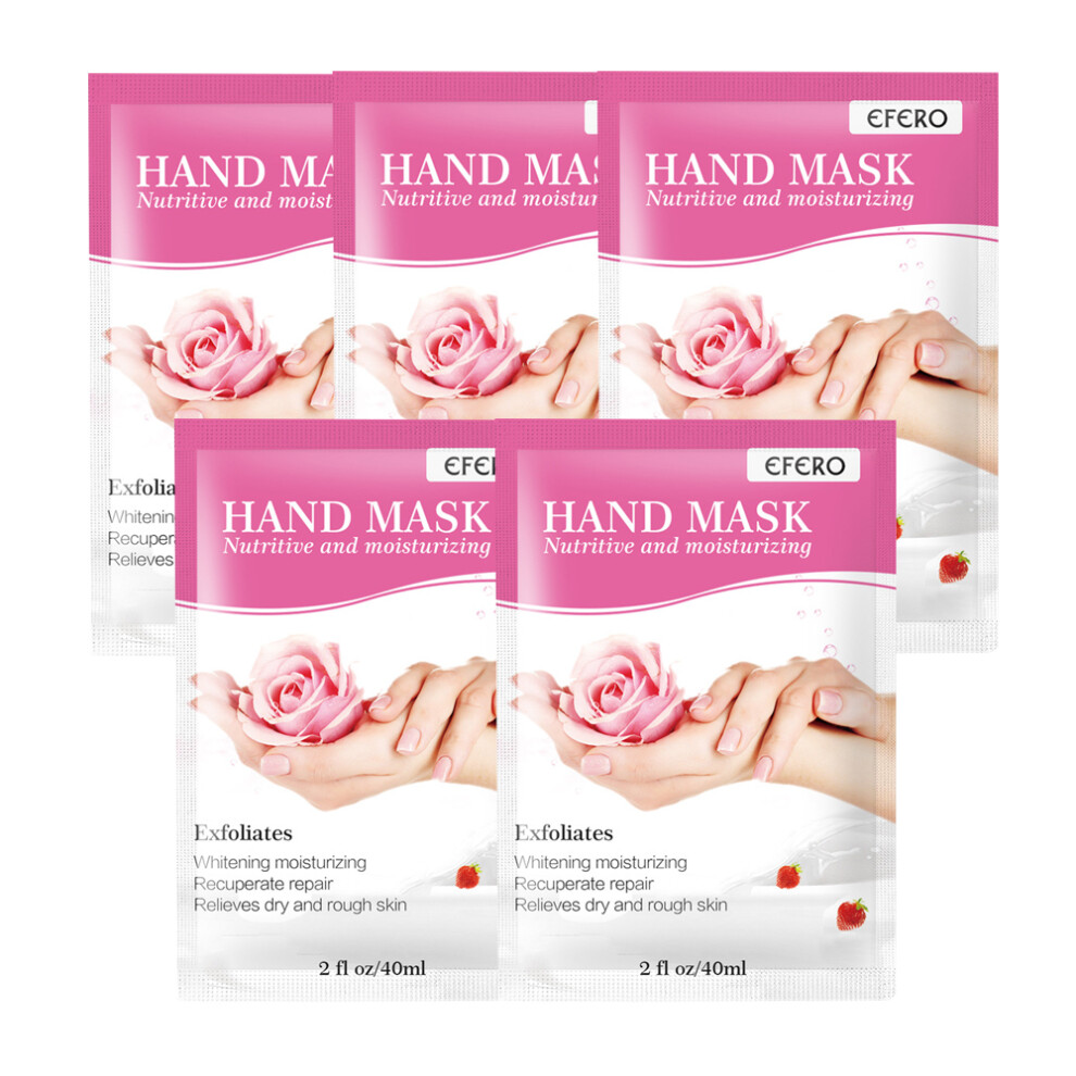 Anti-Aging Effects Dry Skin Repair Intensive Hydration Easy Application Home Spa Experience, Collagen Infused Hand Moisturizing Gloves Natural Plant