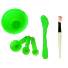 Cúram Craicinn Aghaidhe, Éasca le Glanadh, Scuaba Boga, Triomú Tapa, Tacar Babhla Meascáin Masc Silicone, Foirfe chun Mascanna Baile a Mheascadh,