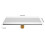 Waterfall Tub Spout G1/2 External Thread for Bathroom & Pool Wall Mount Silver 6