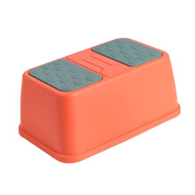 Footstool For Kids NonSlip Step Stool Red For Boys And Girls Home Nursery Safe Hand Washing Safe Single Footstool