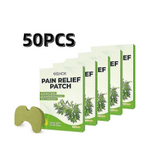 50pcs Knee Patch Wormwood Knee Sticker Plaster Extract Analgesic Cartilage Pain Relieving Patch Self xh