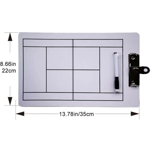 Coaching Boards 35x22cm Portable Display Board Erasable Pro Strategy Board For Training Teaching Competition 2