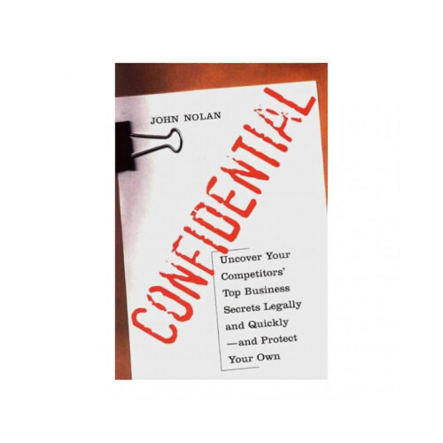 Confidential By John Nolan Paperback Book High Density Plot Suspense Novel for Weekend Rainy Day Reading