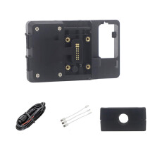 Phone Navigation Bracket Motorcycle GPS Mount With USB Wireless Charging For Ducati Multistrada V4 S  12mm Clip