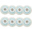 Inline Skates Replacement Wheels 60mm Blue LightUp Wheels Bearings 8 Pack Compatible With Inline Skates 1