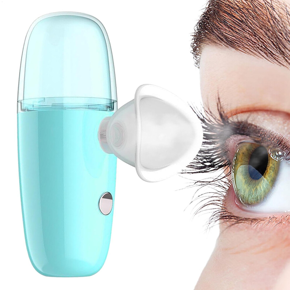 Blue Eye Mist Sprayer, Eye Moisturizing Device, Eye Drops Applicator, Eyelid Steamer, Soothing Eye Hydration Spray