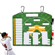 Baseball Magnetic Board Magnetic Dry Erase Board For Baseball Training Position Display Whiteboard For Playground Field